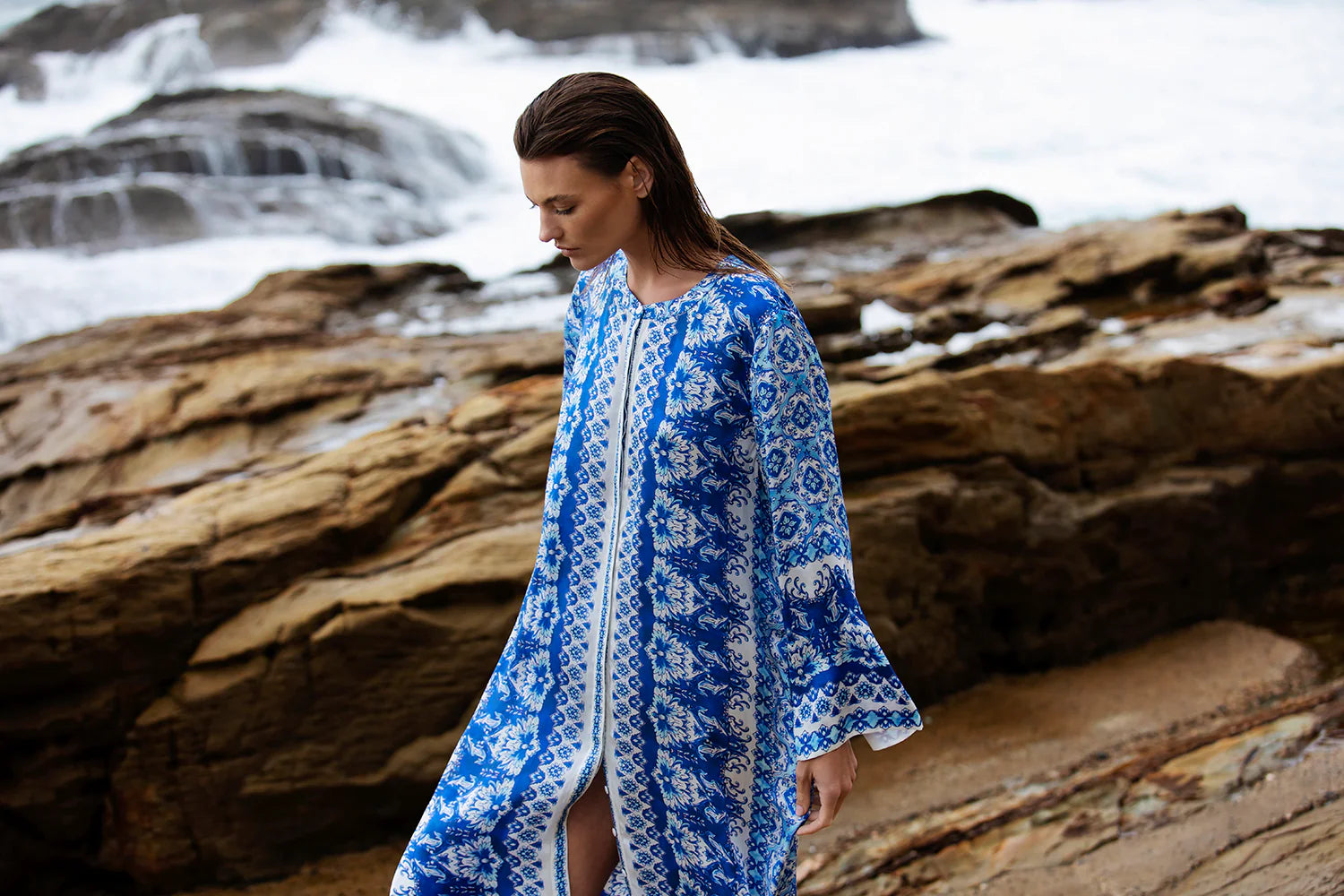 VESTIDO SANI MAXI PLACEMENT KASBAH