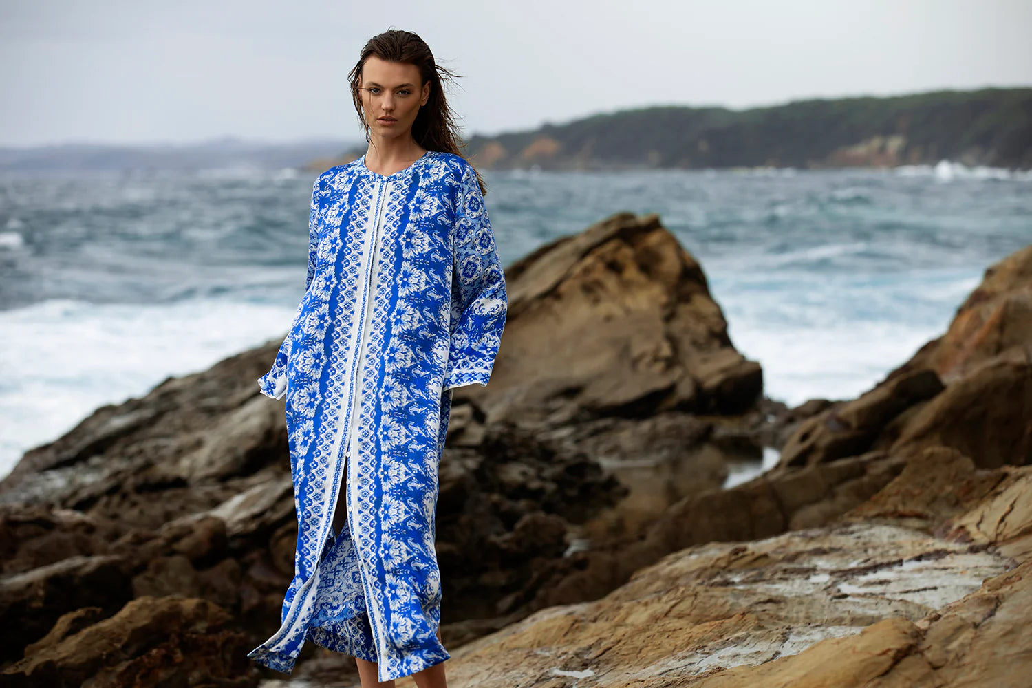 VESTIDO SANI MAXI PLACEMENT KASBAH