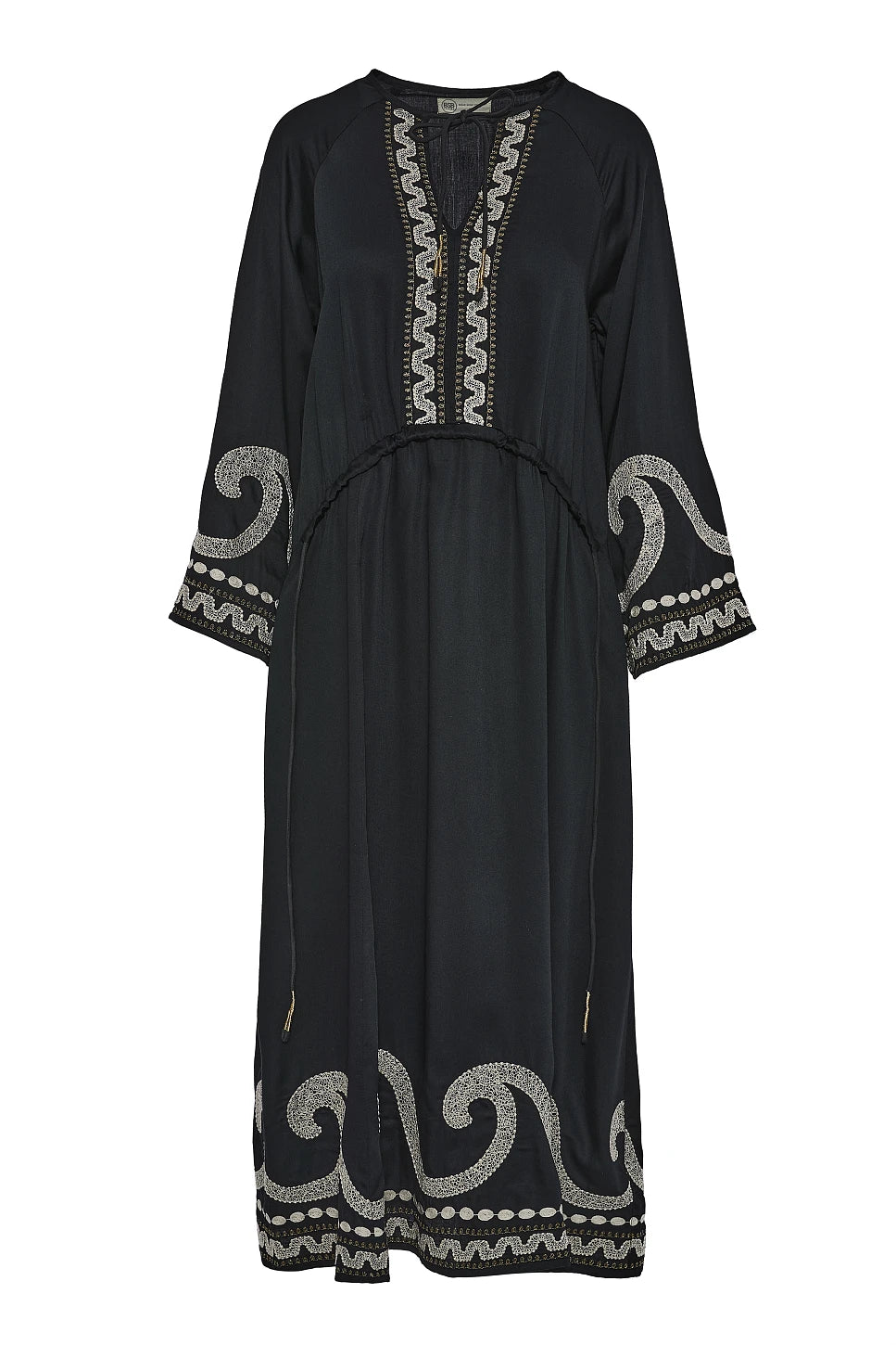 Vestido maxi bordado | BSB