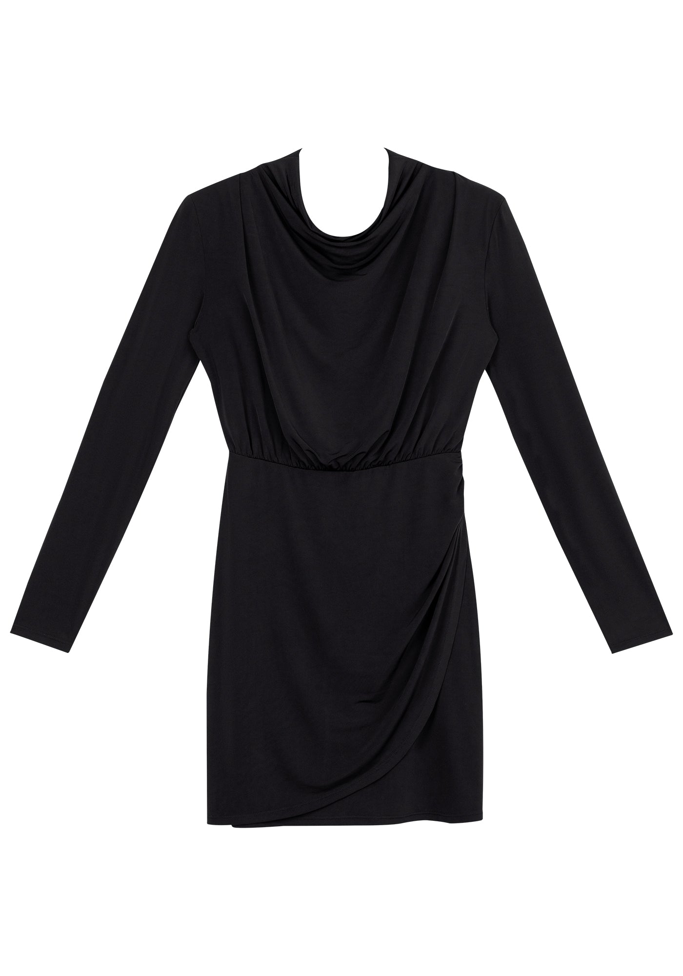 VESTIDO NEGRO MANGA LARGA