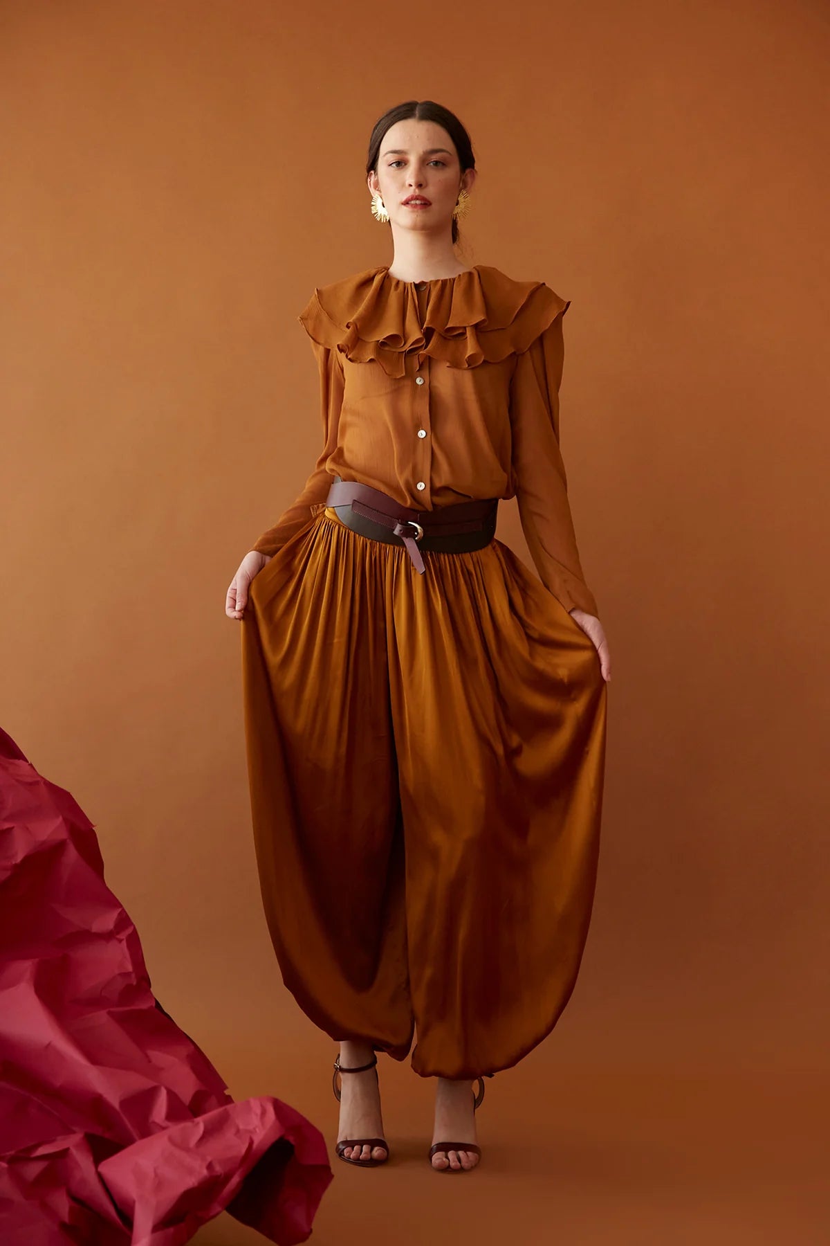 PANTALÓN ELVA DORADO