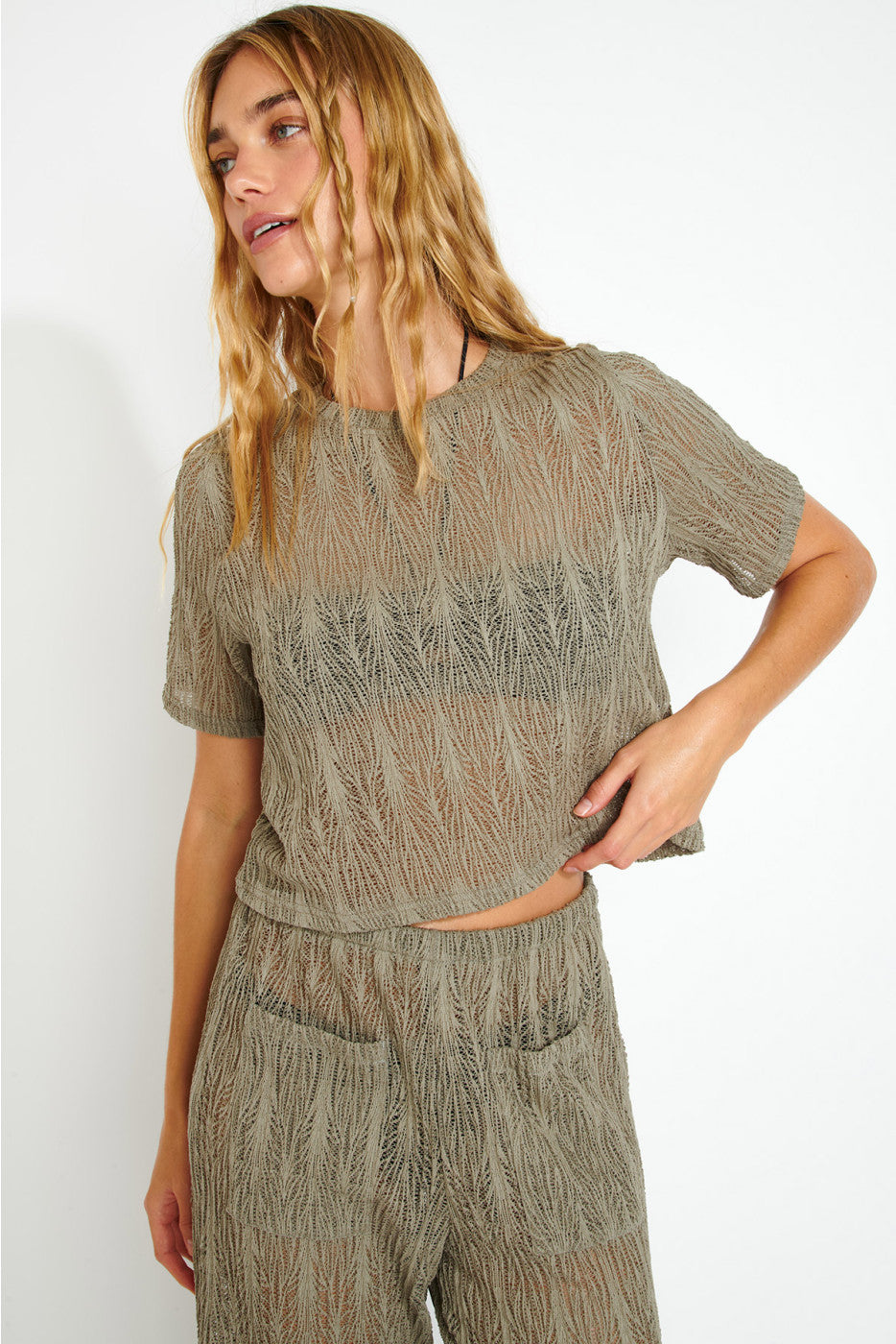 CAMISETA CAQUI - PAIGES BEACHSOUL