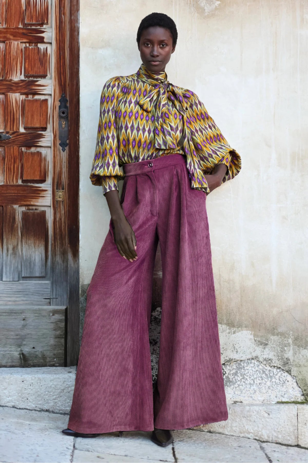 PANTALÓN RUTE MALVA