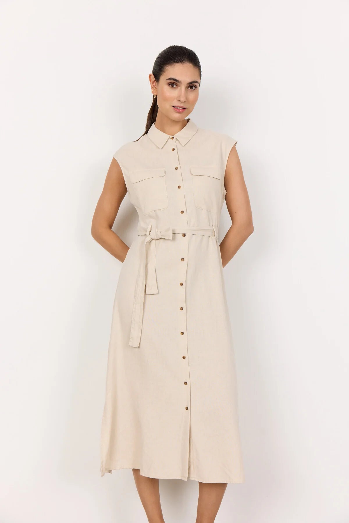VESTIDO LIGHT SAND SOYACONCEPT