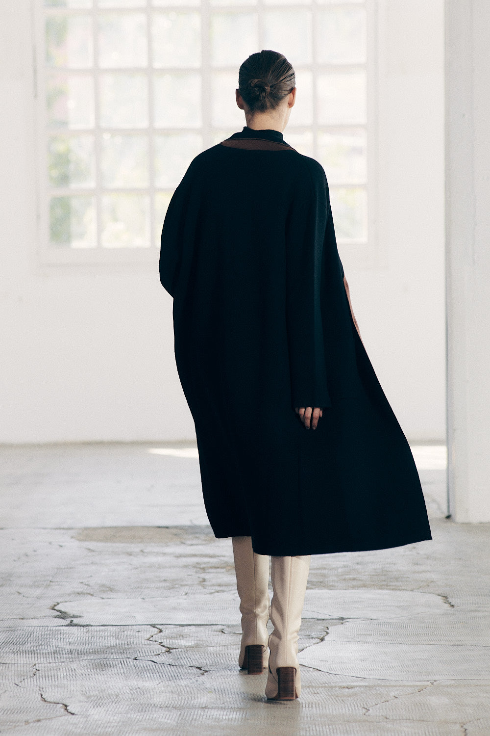 Oversized knitted coat / SITA MURT