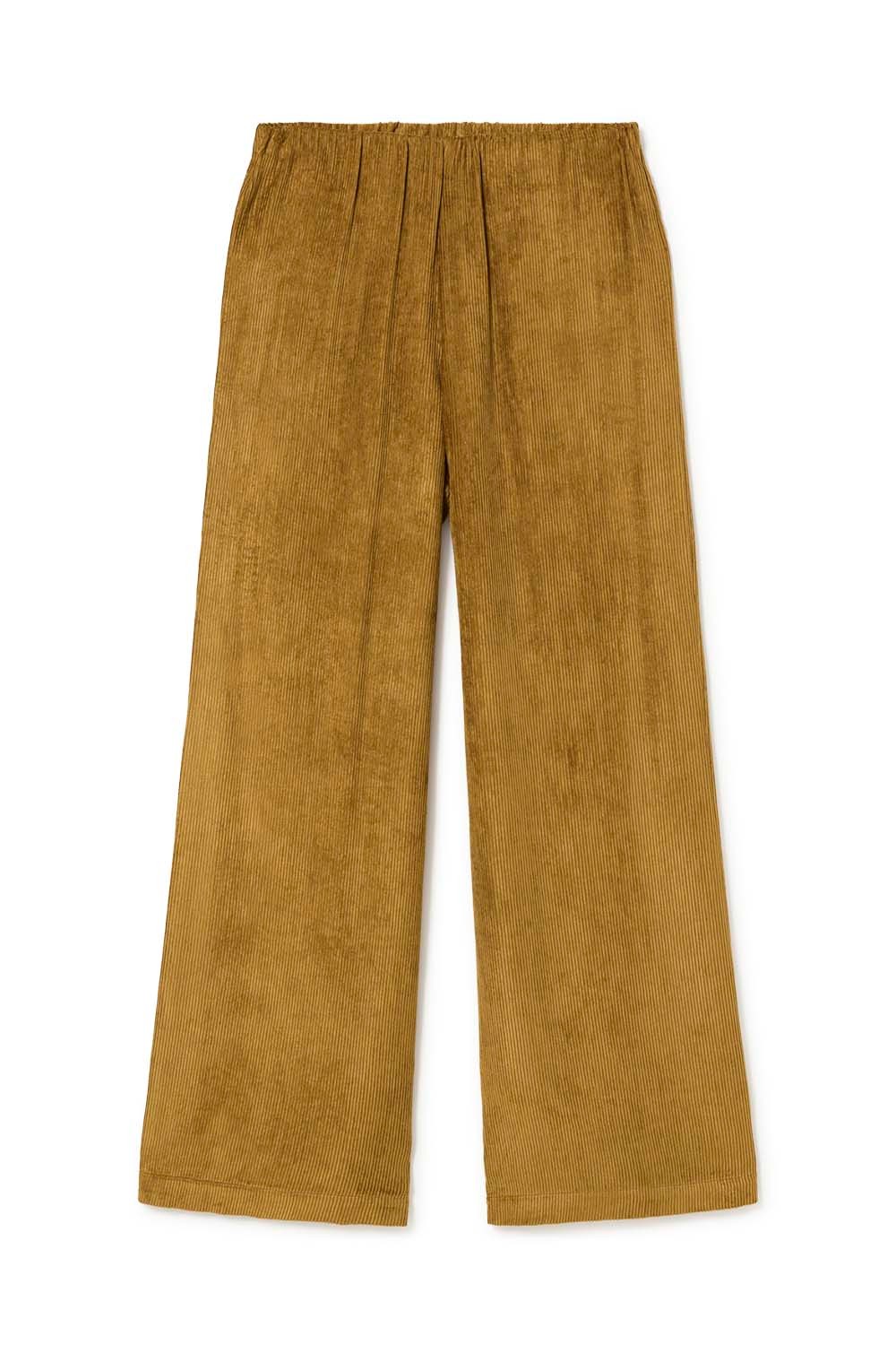 Pantalones Palazzo de Pana