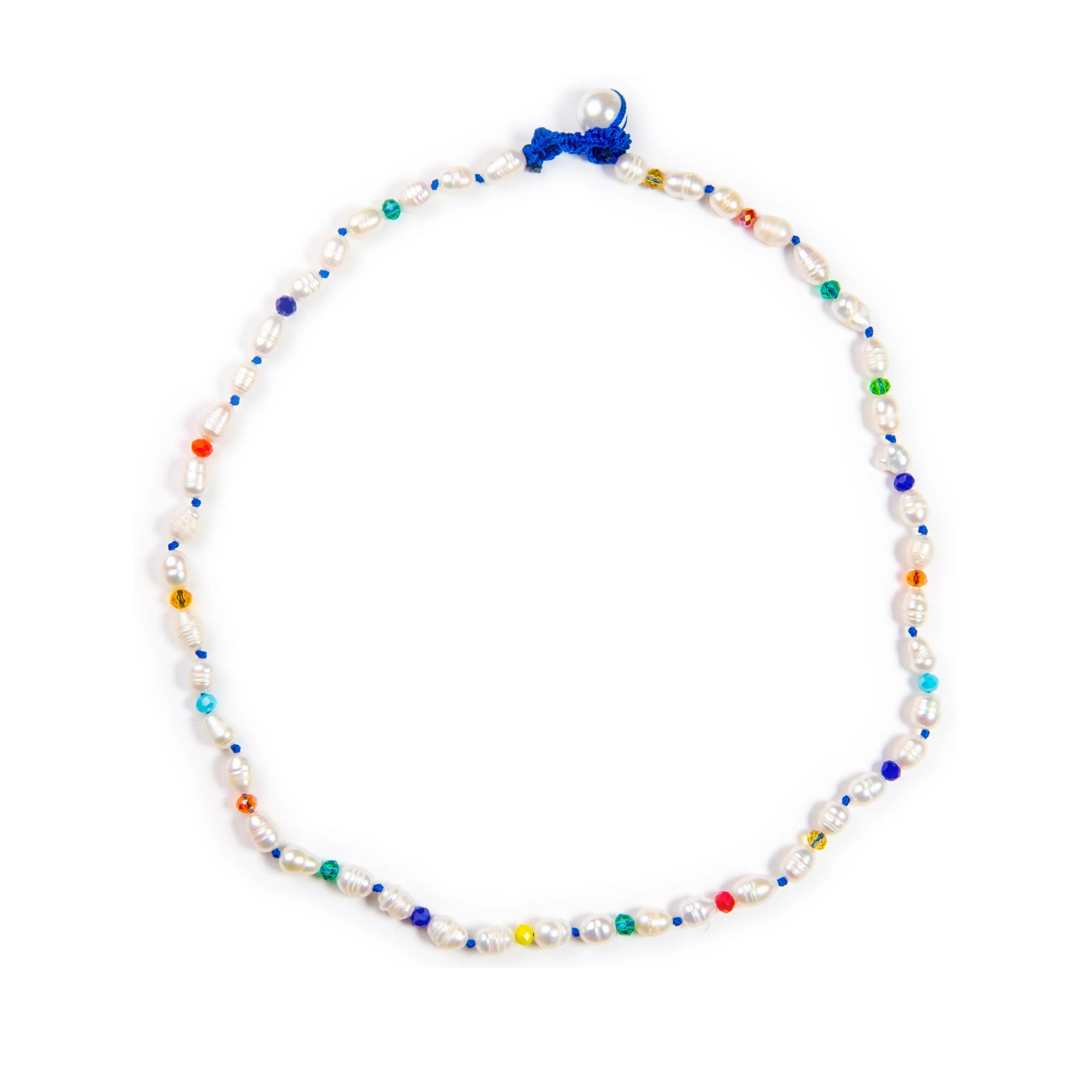 COLLAR CORTO DE PERLAS BUBBLES