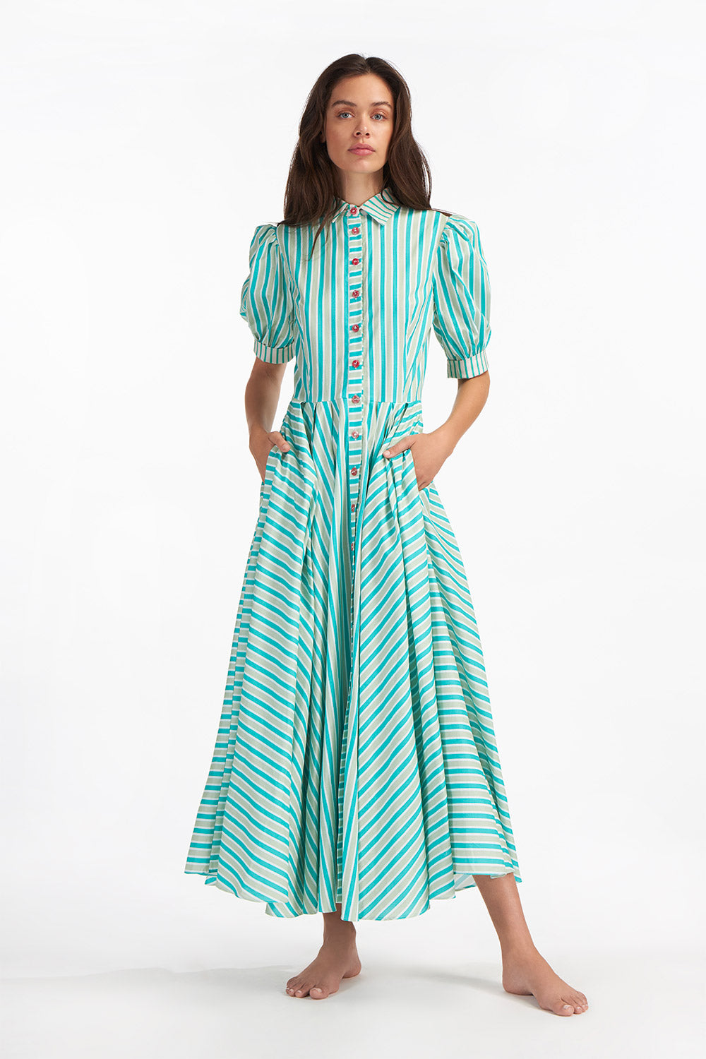 VESTIDO AUBRIANNA AQUA