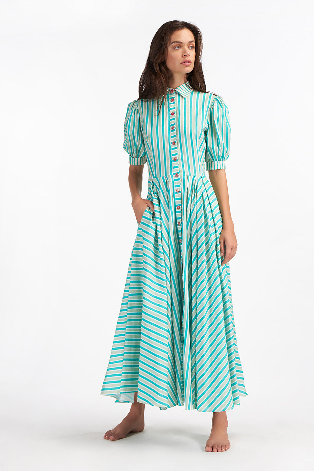VESTIDO AUBRIANNA AQUA