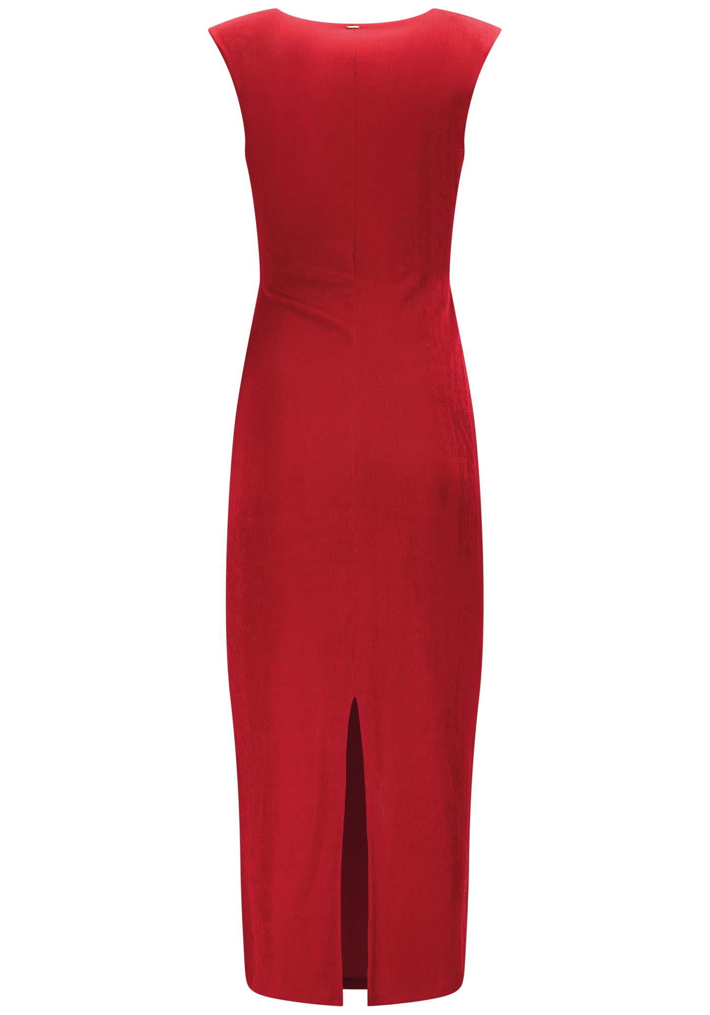 VESTIDO MIDI AJUSTADO DETALLE CINTURA