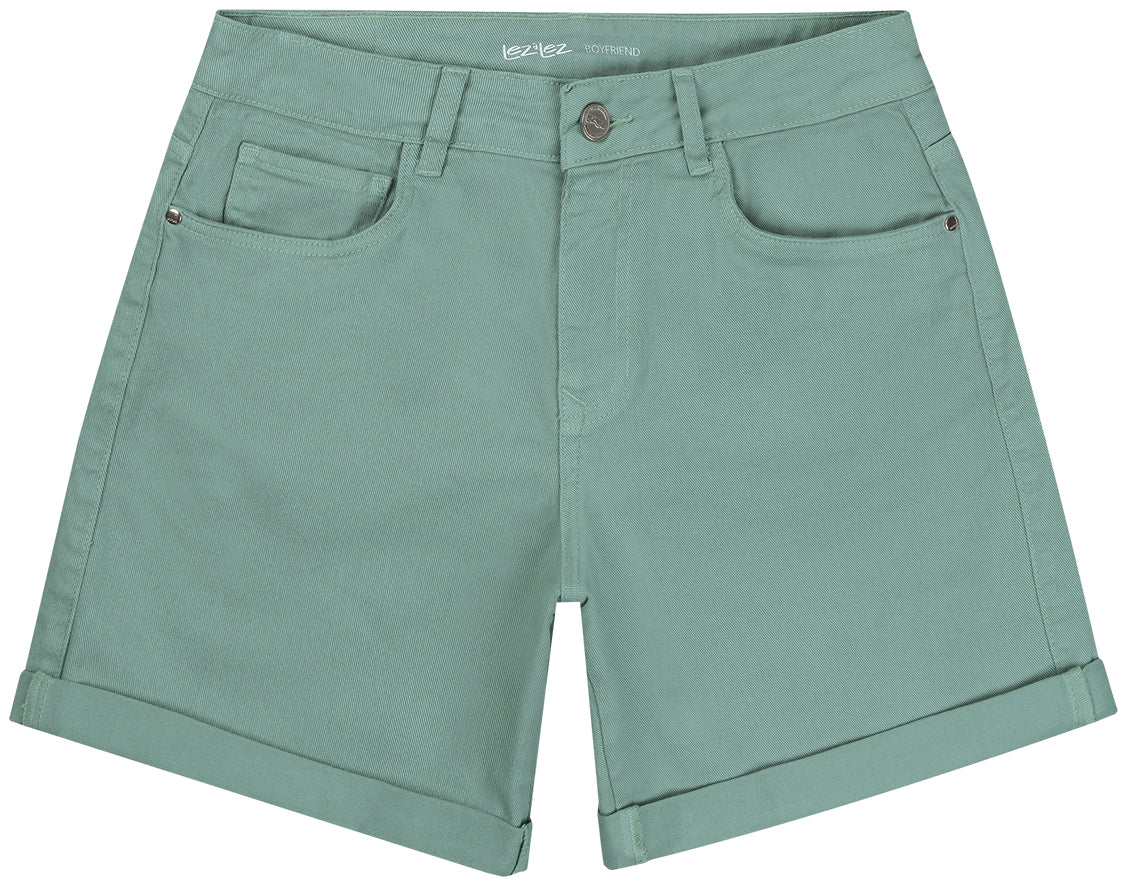 BERMUDAS TWILL BOYFRIEND