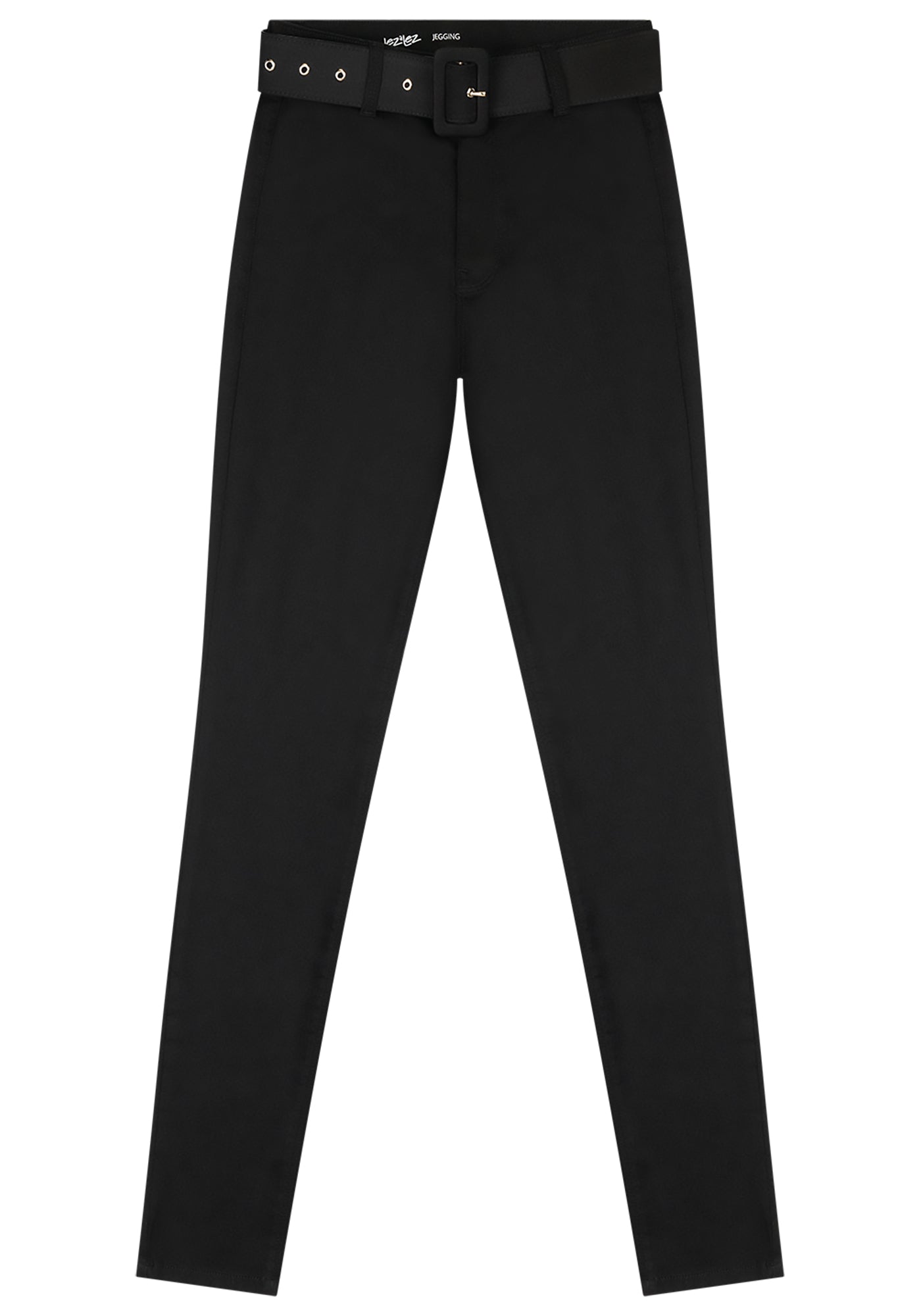 PANTALÓN EVER BLACK CON CINTURÓN