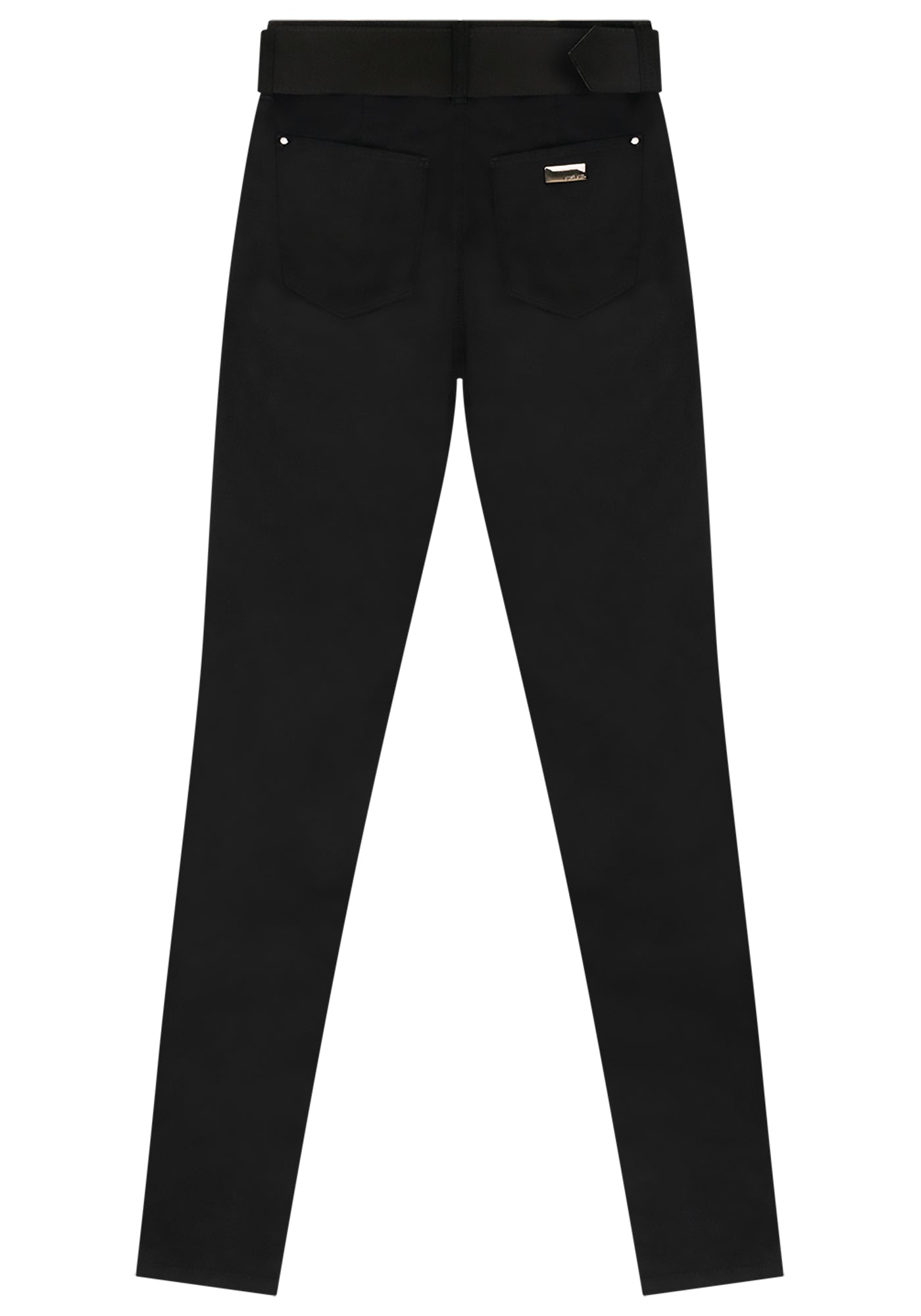 PANTALÓN EVER BLACK CON CINTURÓN