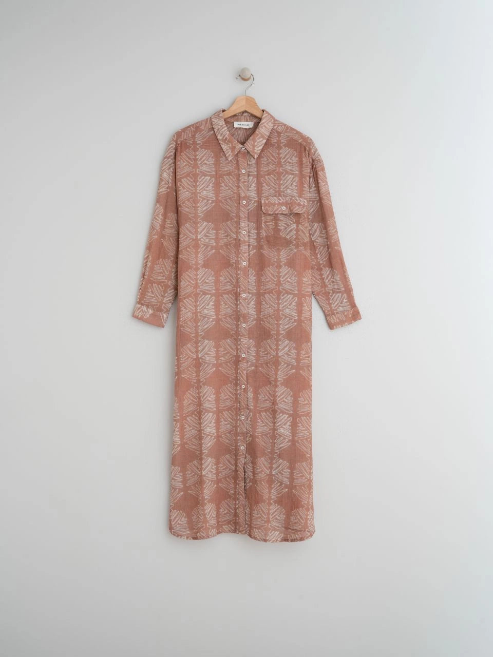 VESTIDO CAMISERO TEXTURA | INDI & COLD