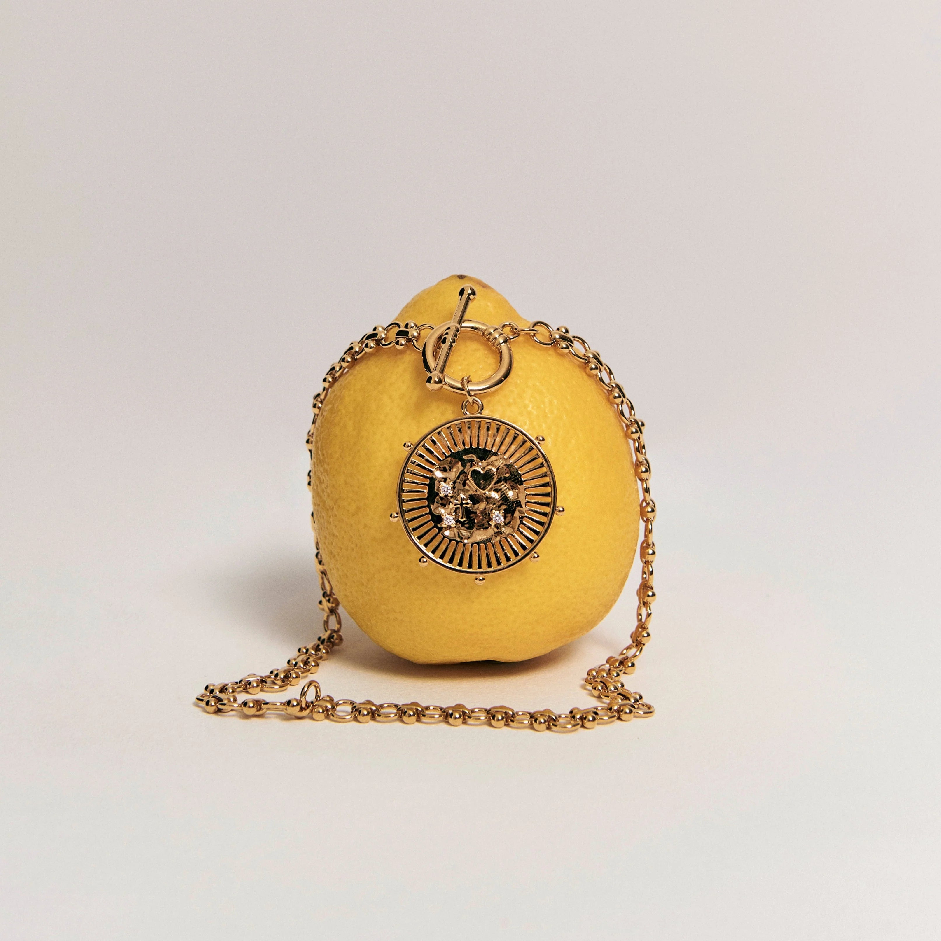 CADENA MEDALLA SOL