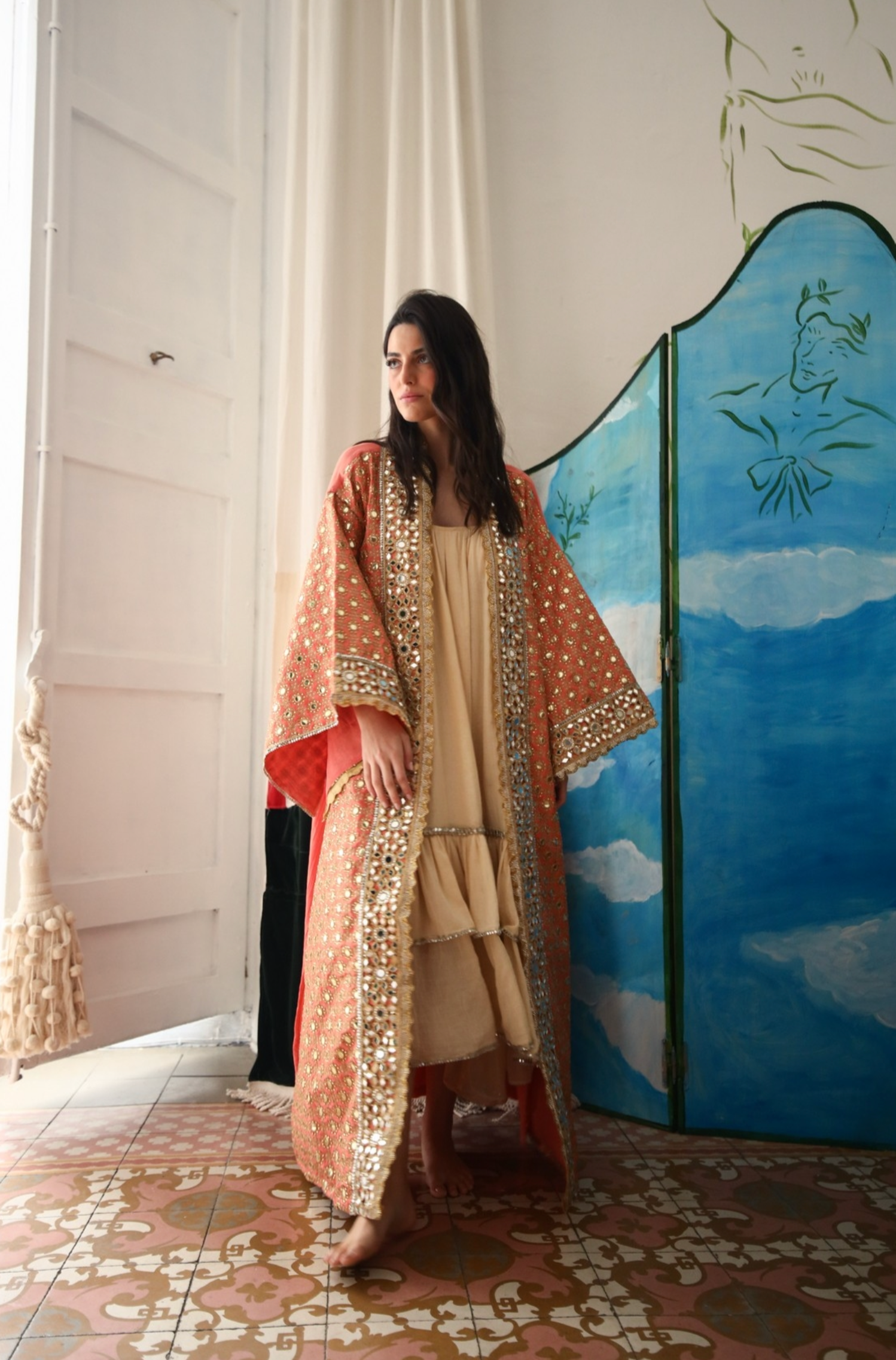 KIMONO BATA CORAL