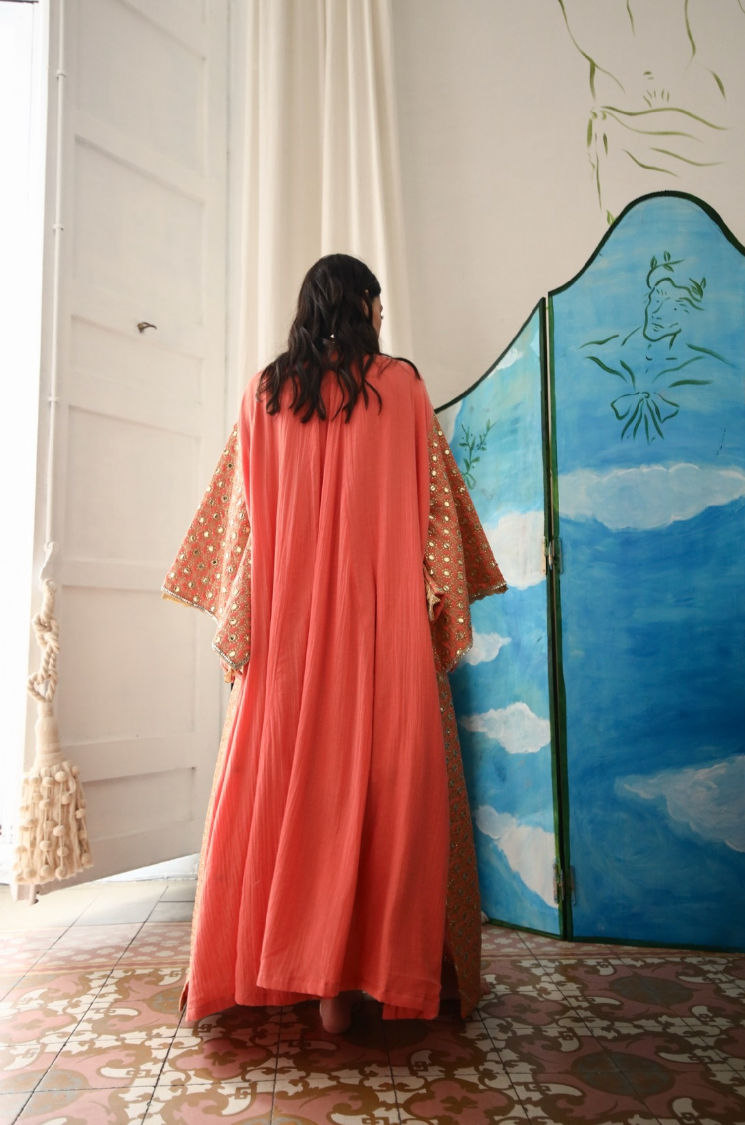 KIMONO BATA CORAL