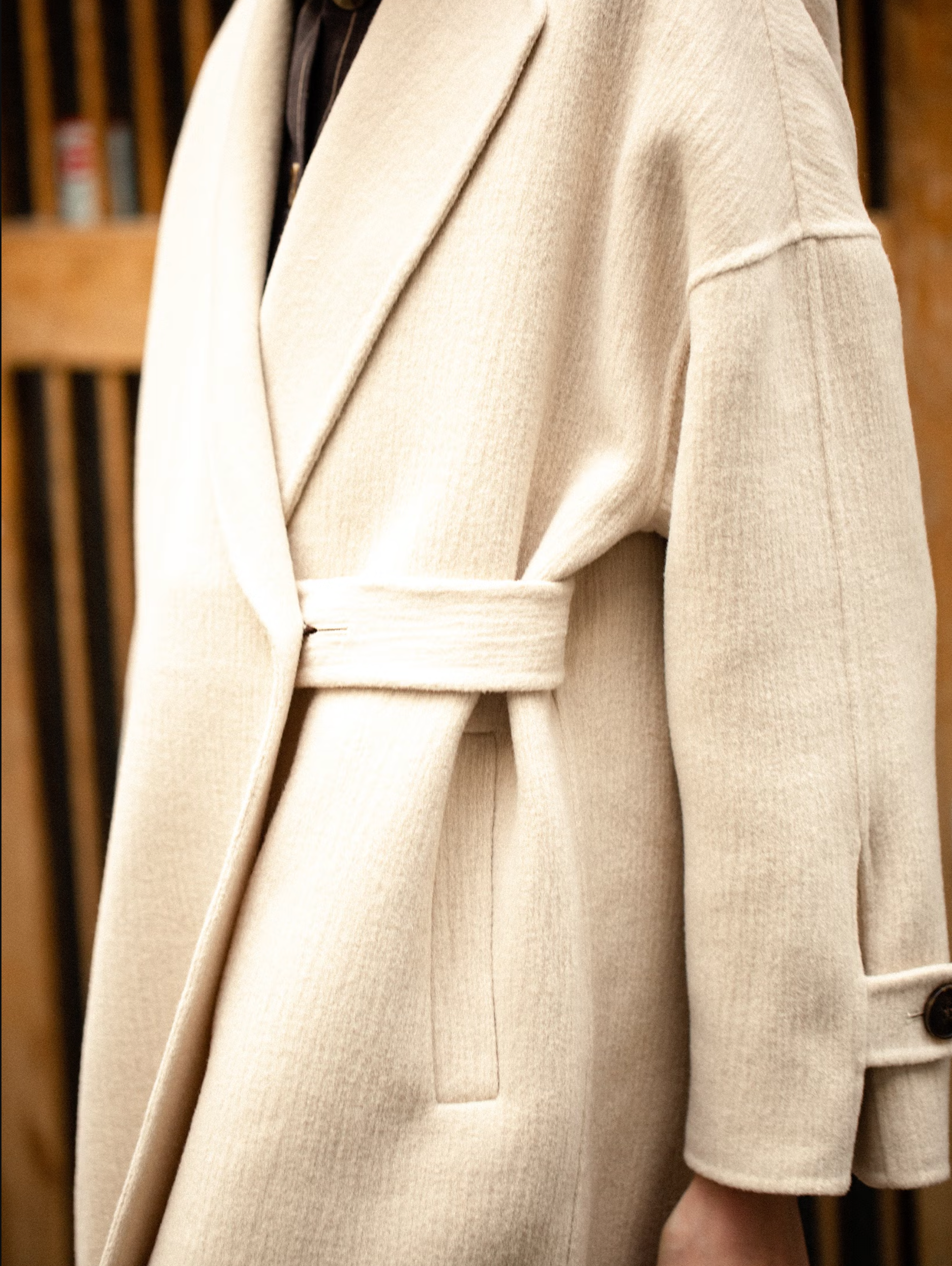 WOOL TEXTURE COAT