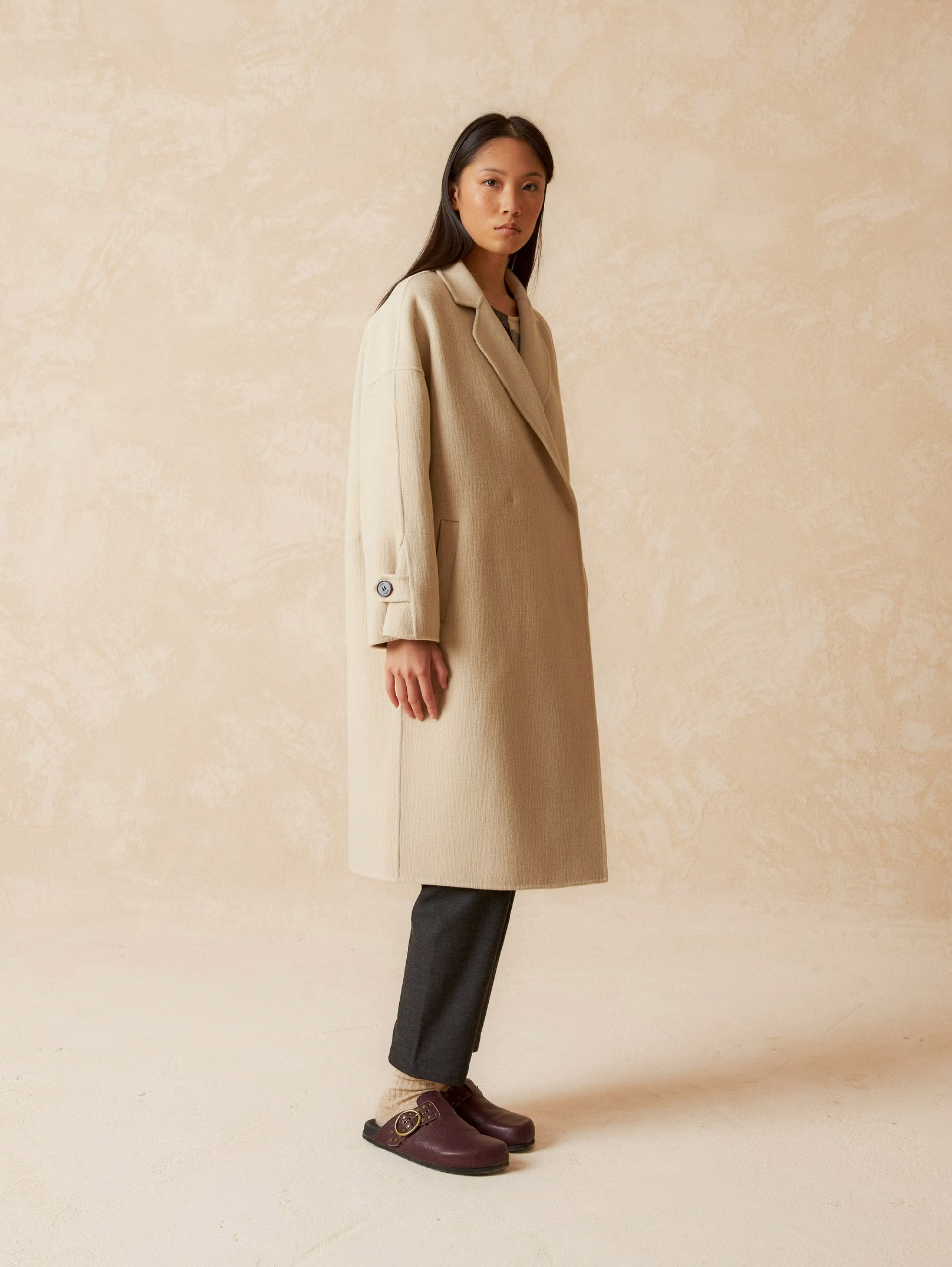 WOOL TEXTURE COAT