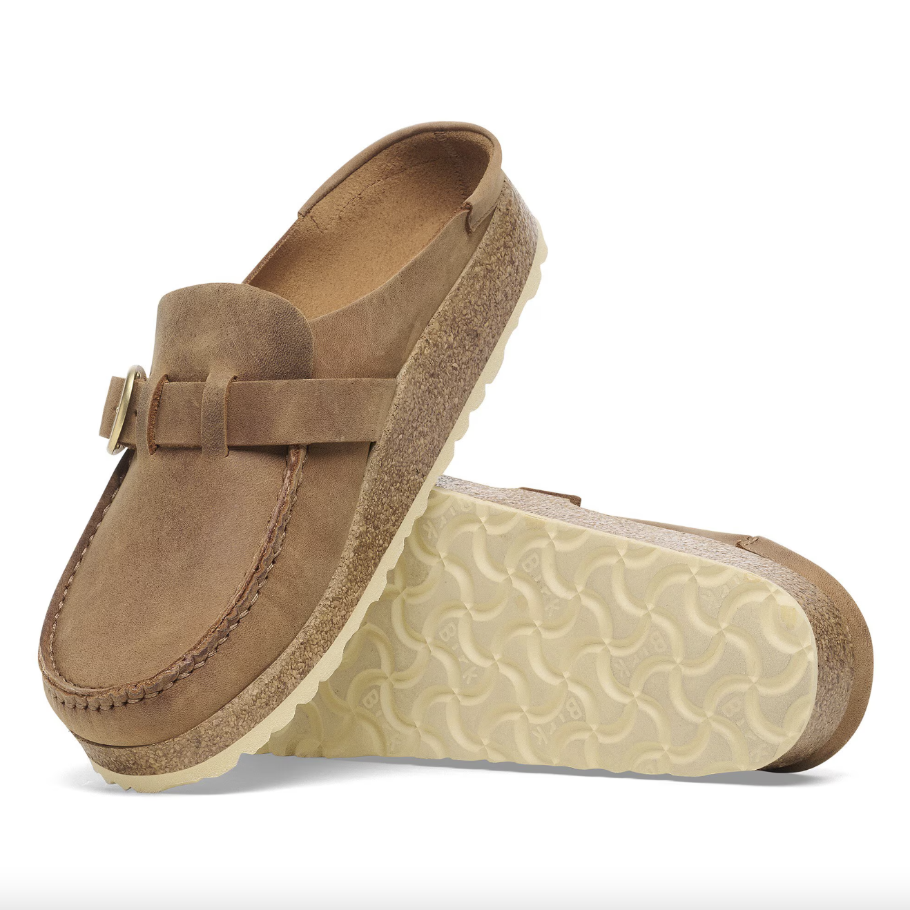 BUCKLEY CUERO ENGRASADO - COGNAC