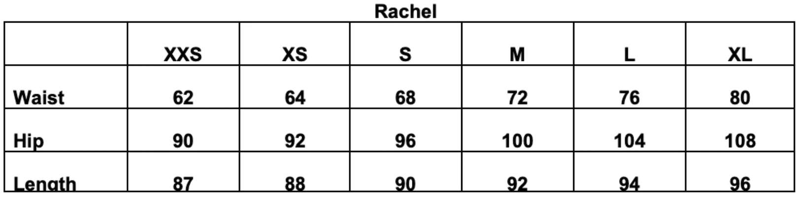 FALDA RACHEL