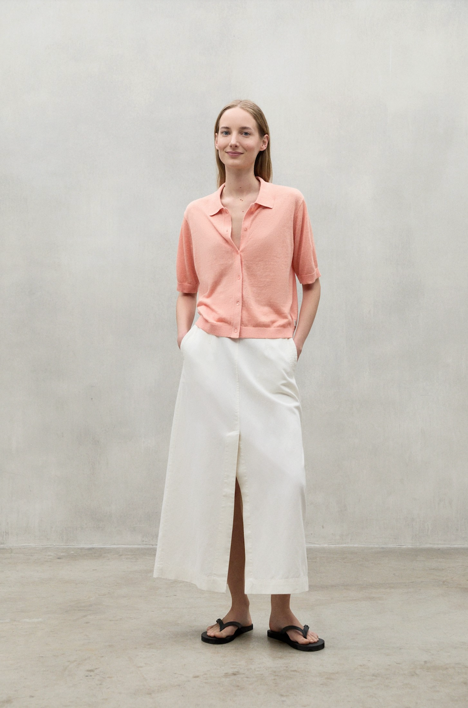 JUNIPER KNIT WOMAN SOFT CORAL