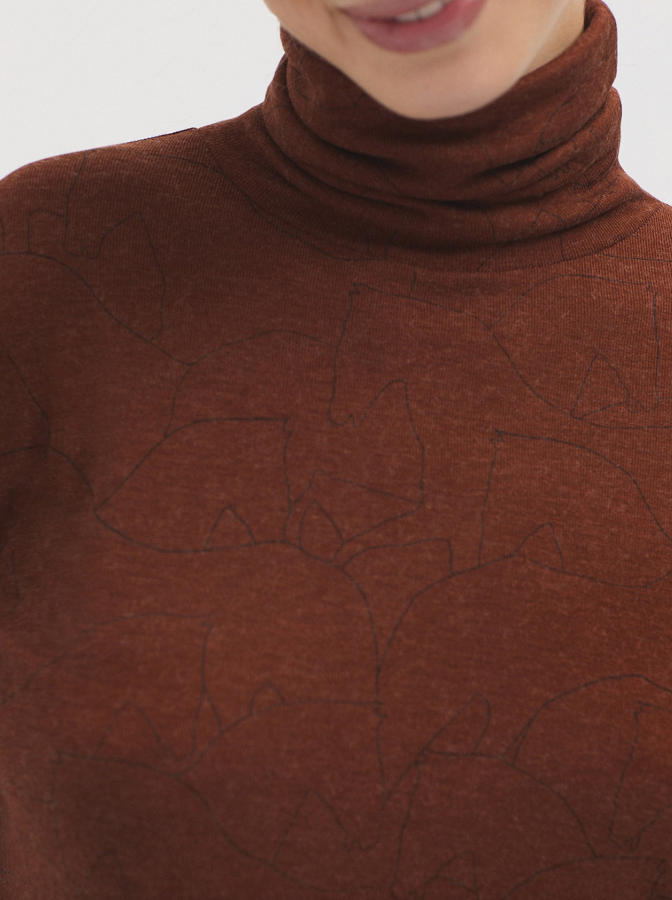CAMISETA CUELLO SILHOUETTE