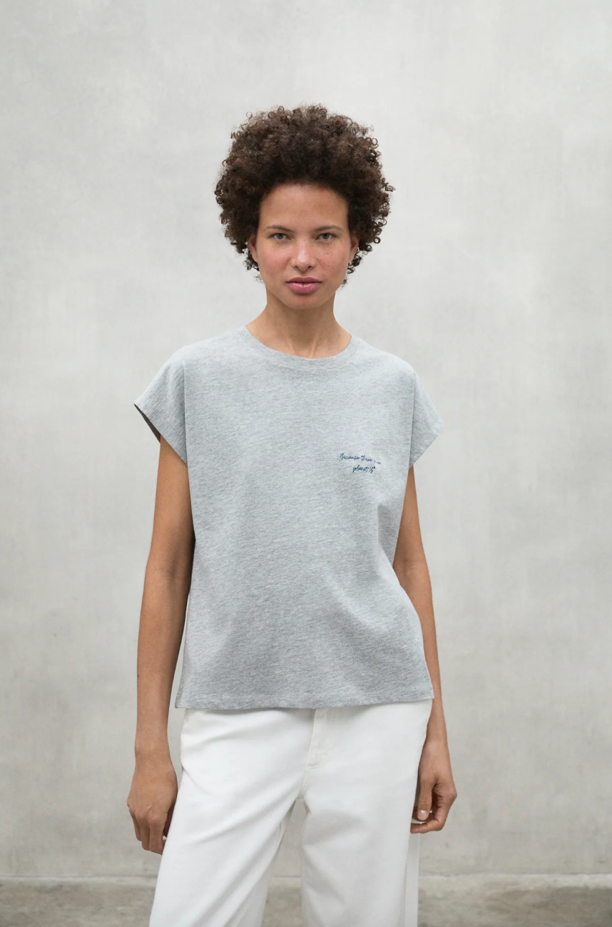 CAMISETA NAMUR GRIS CLARO