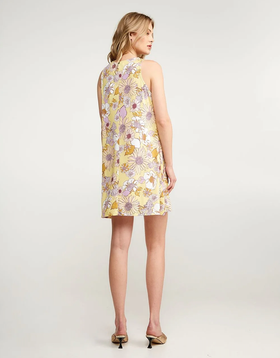 VESTIDO MINI FLORAL