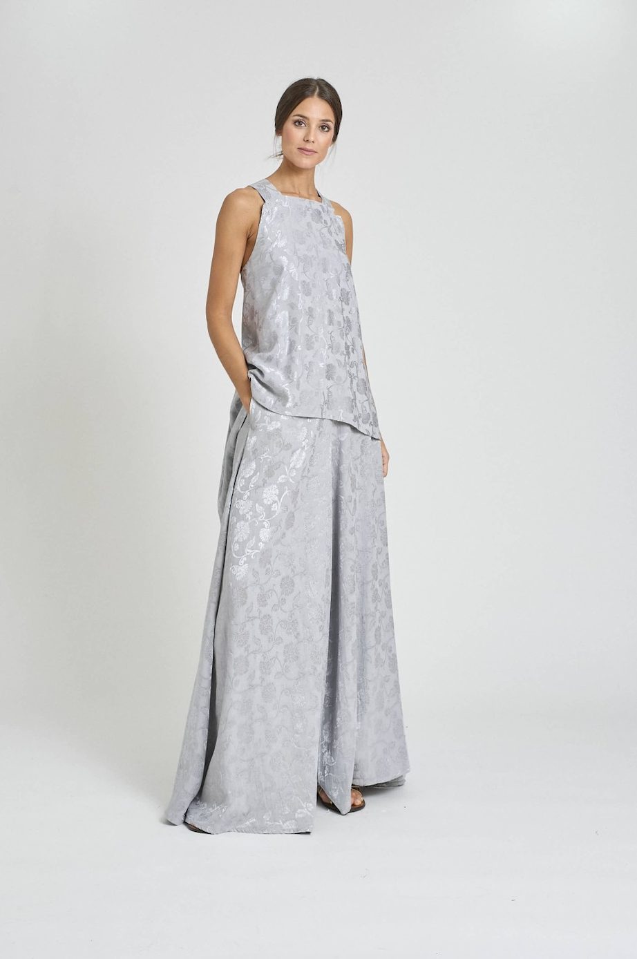 CHALECO CHIRA GRIS