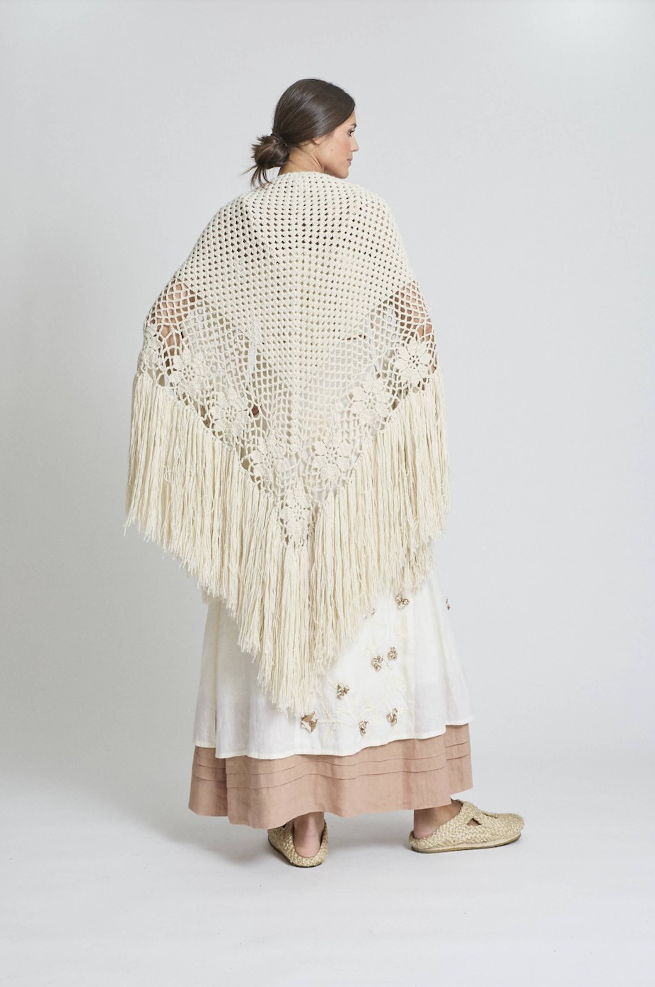 CHAL DE ALPACA FLORES
