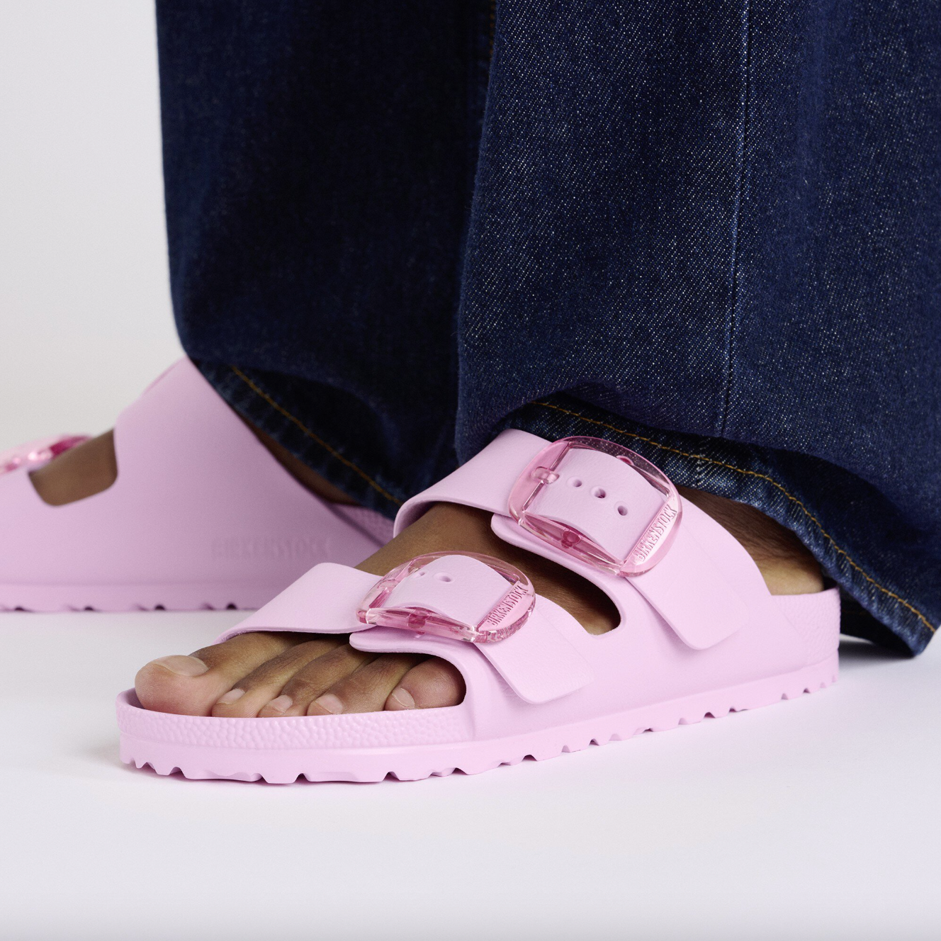ARIZONA BIG BUCKLE EVA FONDANT PINK
