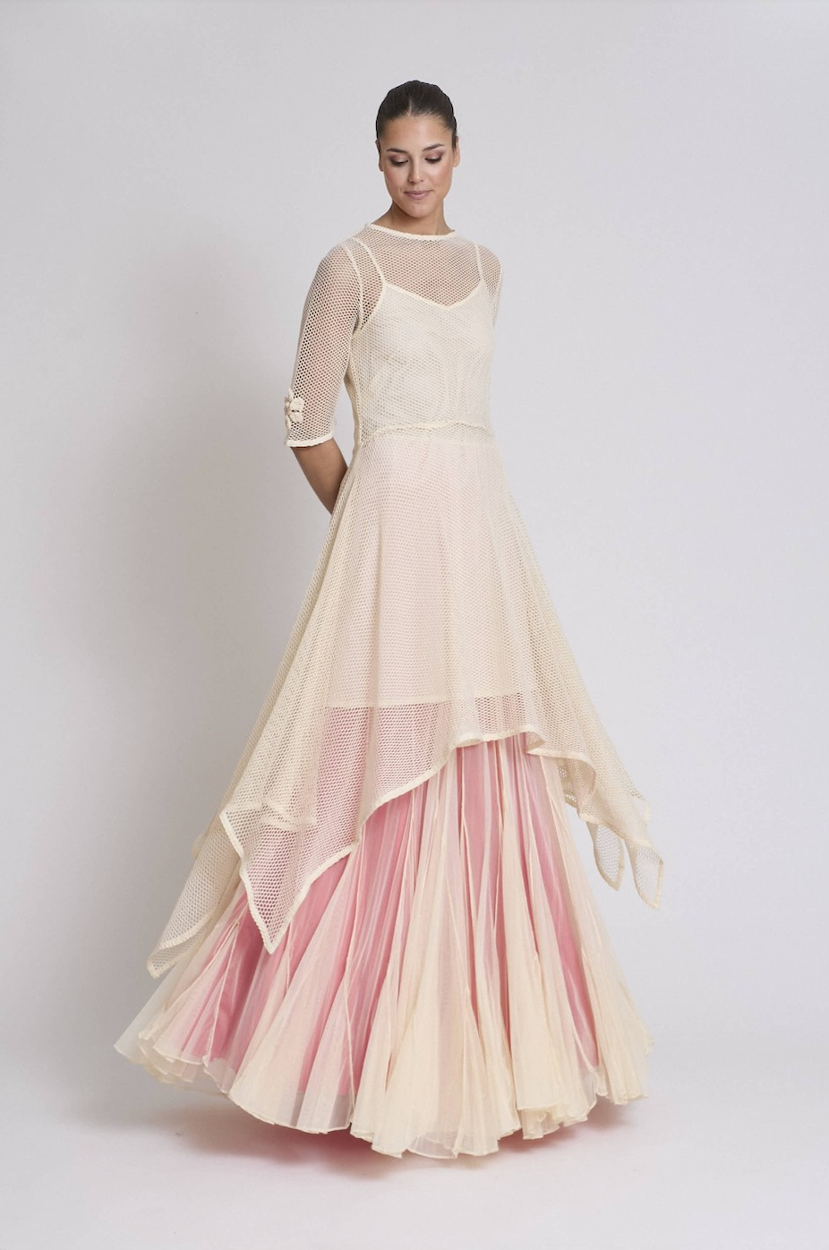 VESTIDO INDO RED CRUDO