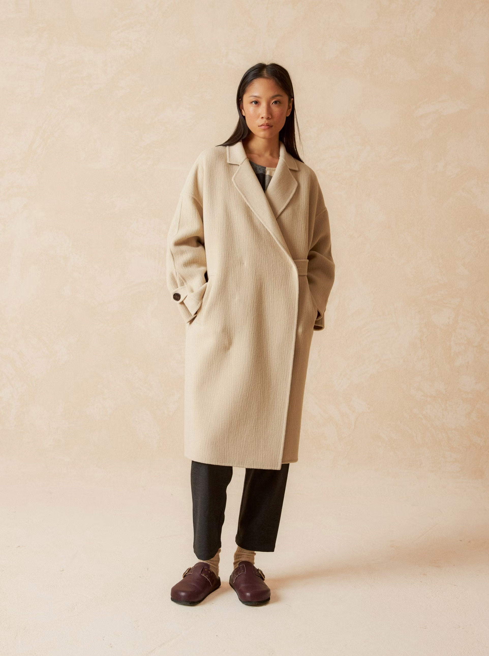 WOOL TEXTURE COAT