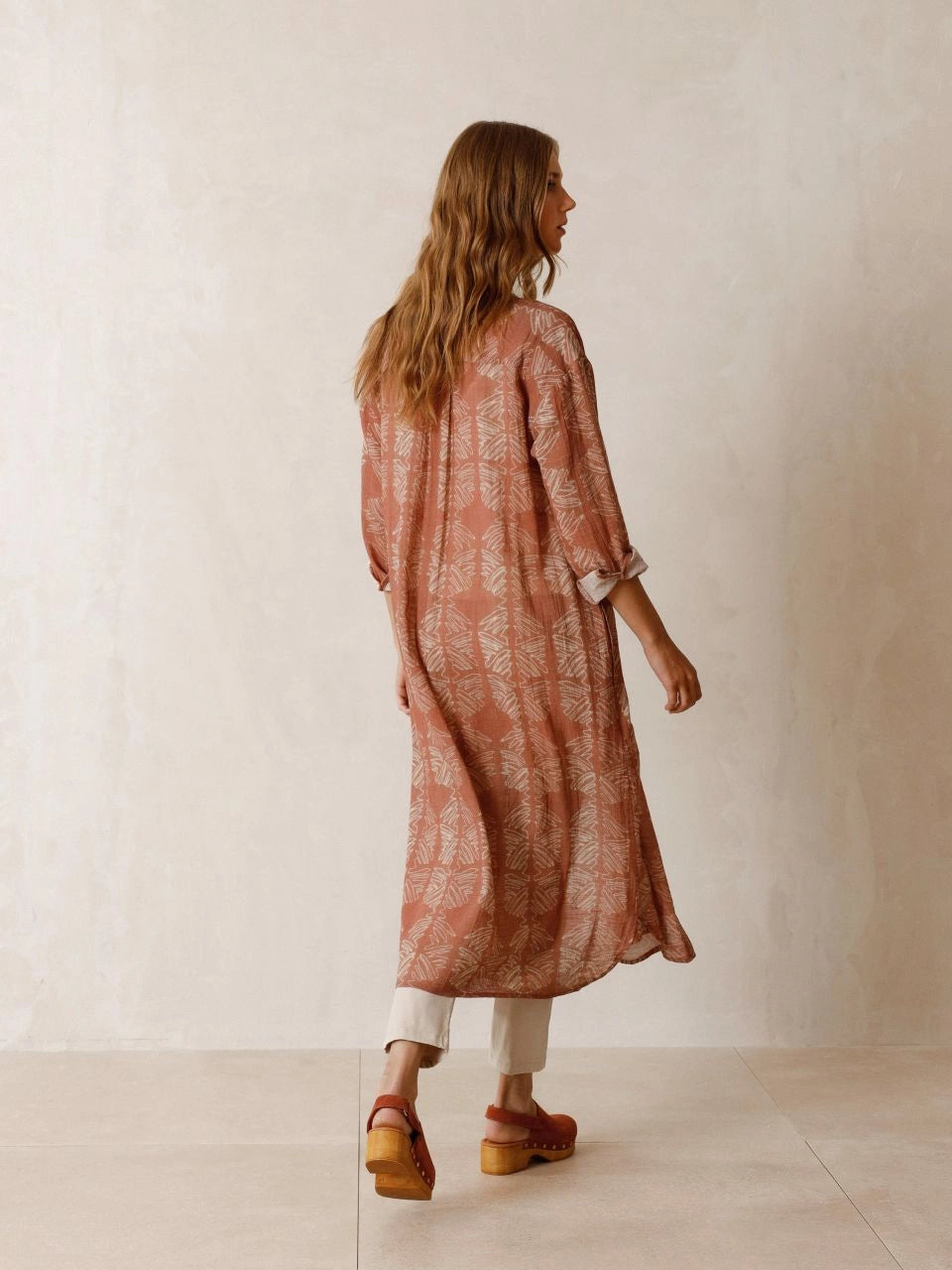 VESTIDO CAMISERO TEXTURA | INDI & COLD