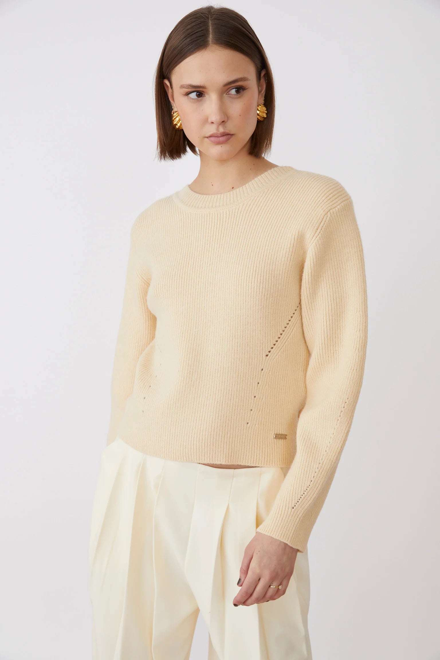 JERSEY MACRAMÉ CREMA