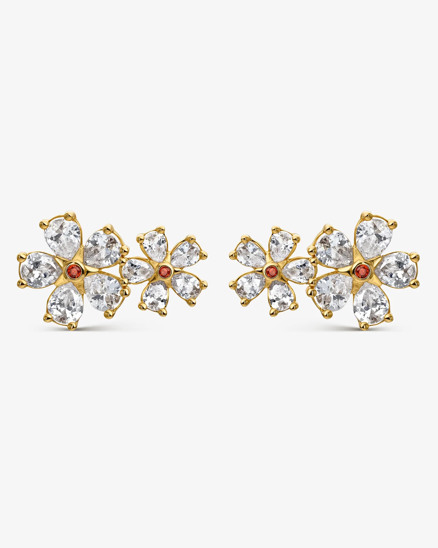 PENDIENTES FLORENCE GRANATE