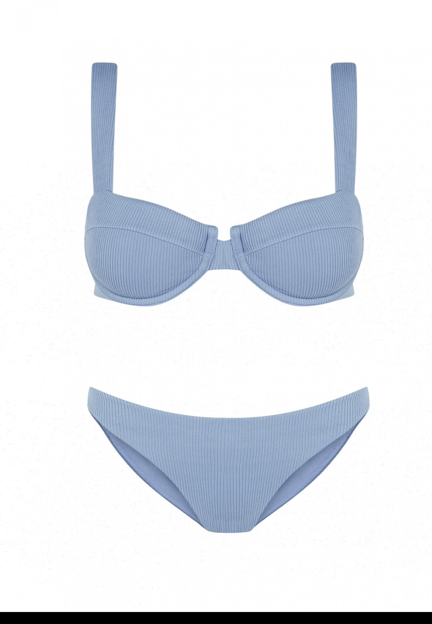 BIKINI BALCONETTE BLUE STONE