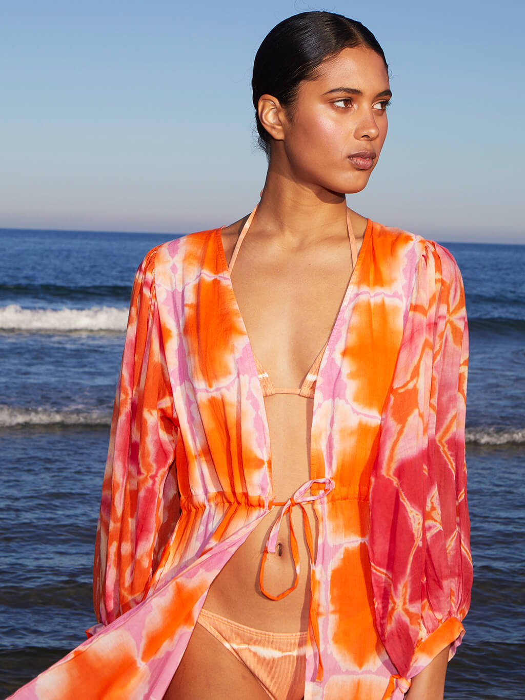 Vestido Kimono Tie-Dye