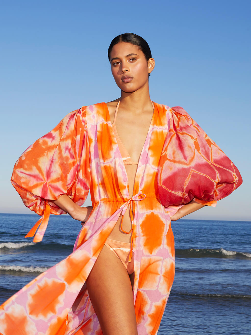 Vestido Kimono Tie-Dye