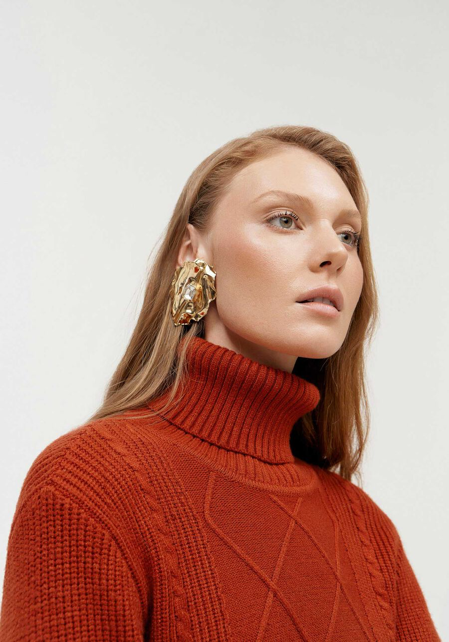 JERSEY TRICOT TERRACOTA
