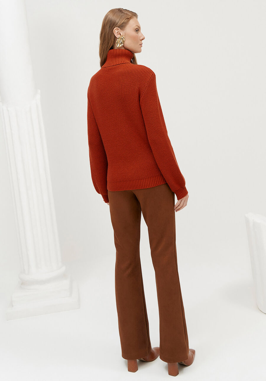 JERSEY TRICOT TERRACOTA