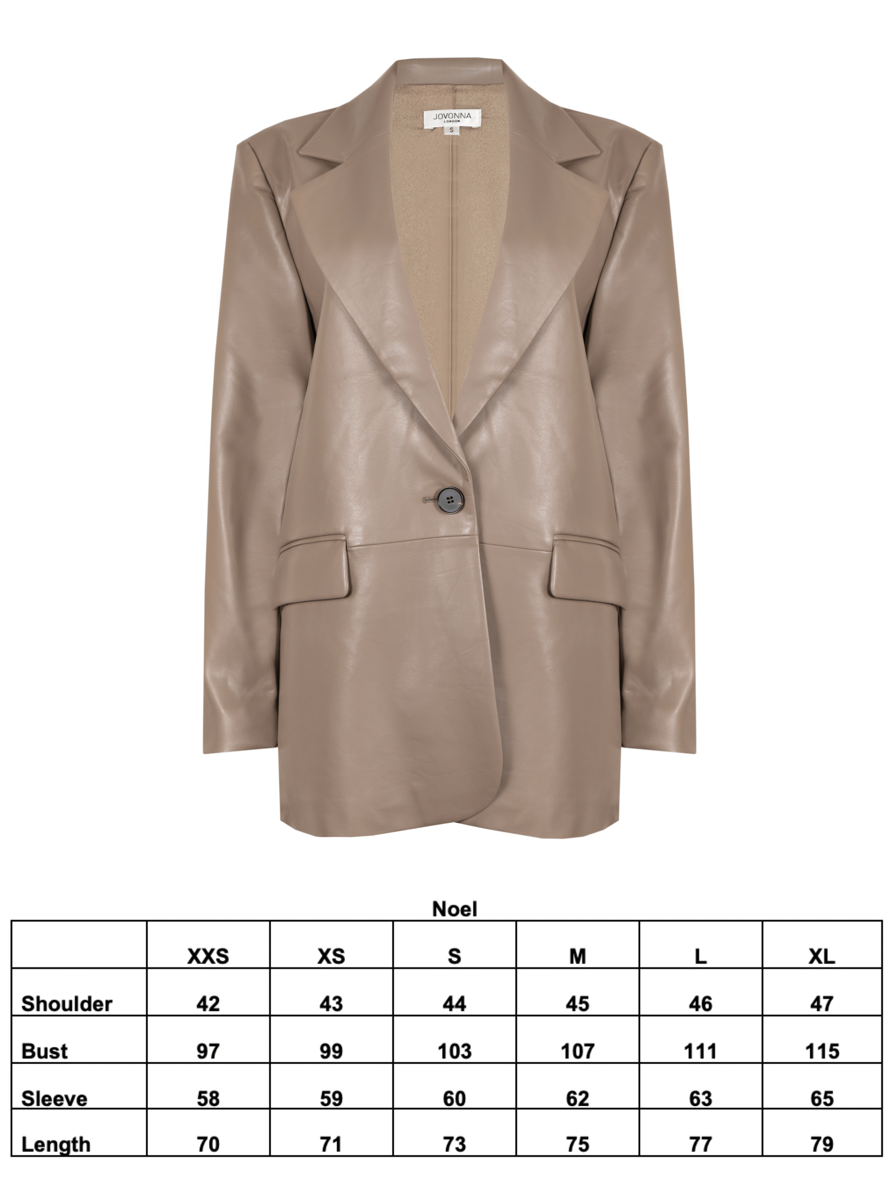BLAZER NOEL TAUPE