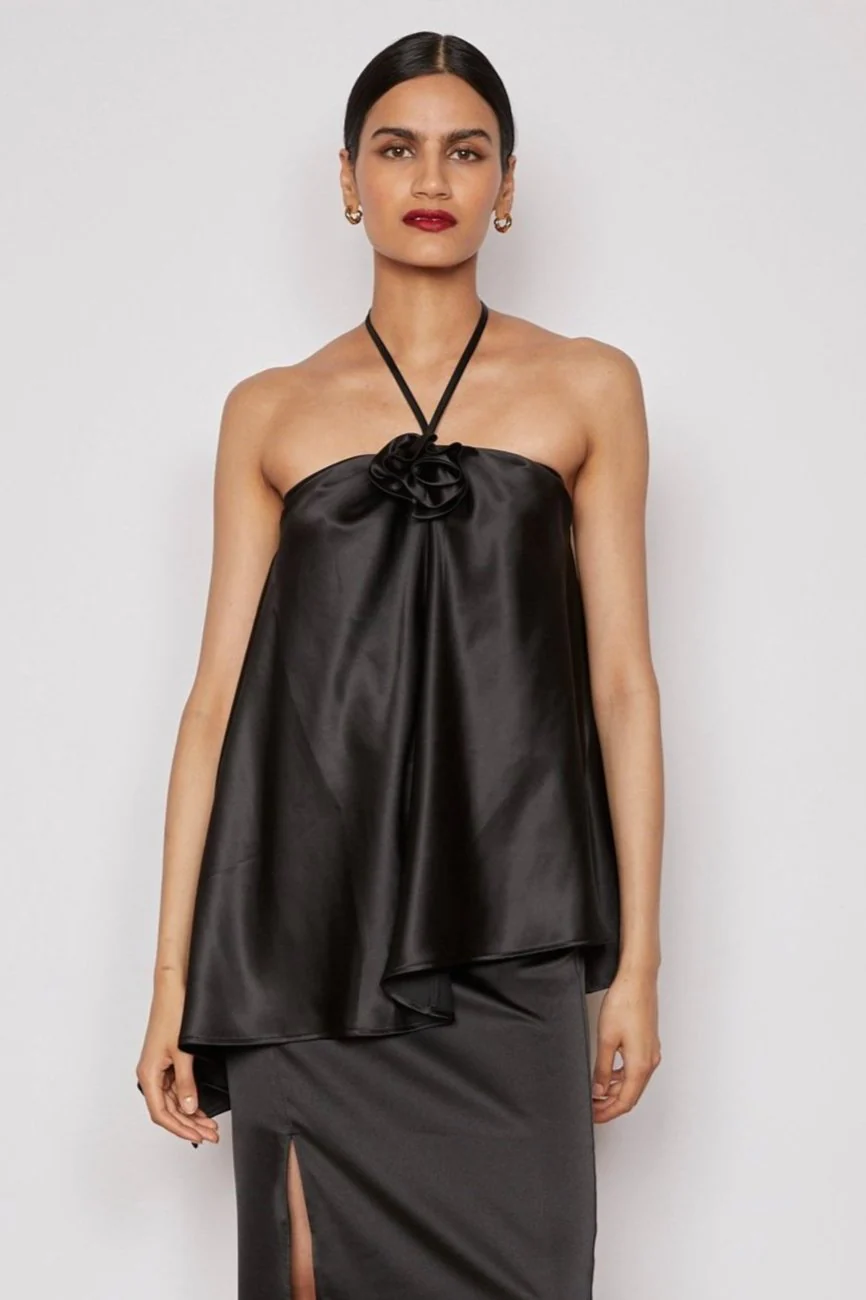 IDENTITY BLOUSE BLACK