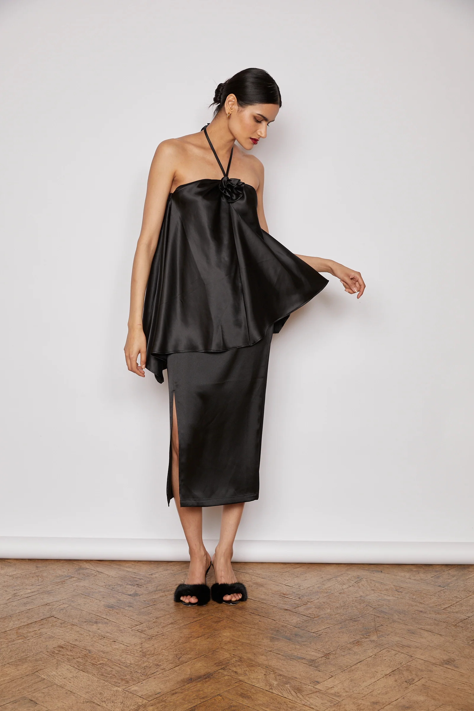IDENTITY BLOUSE BLACK