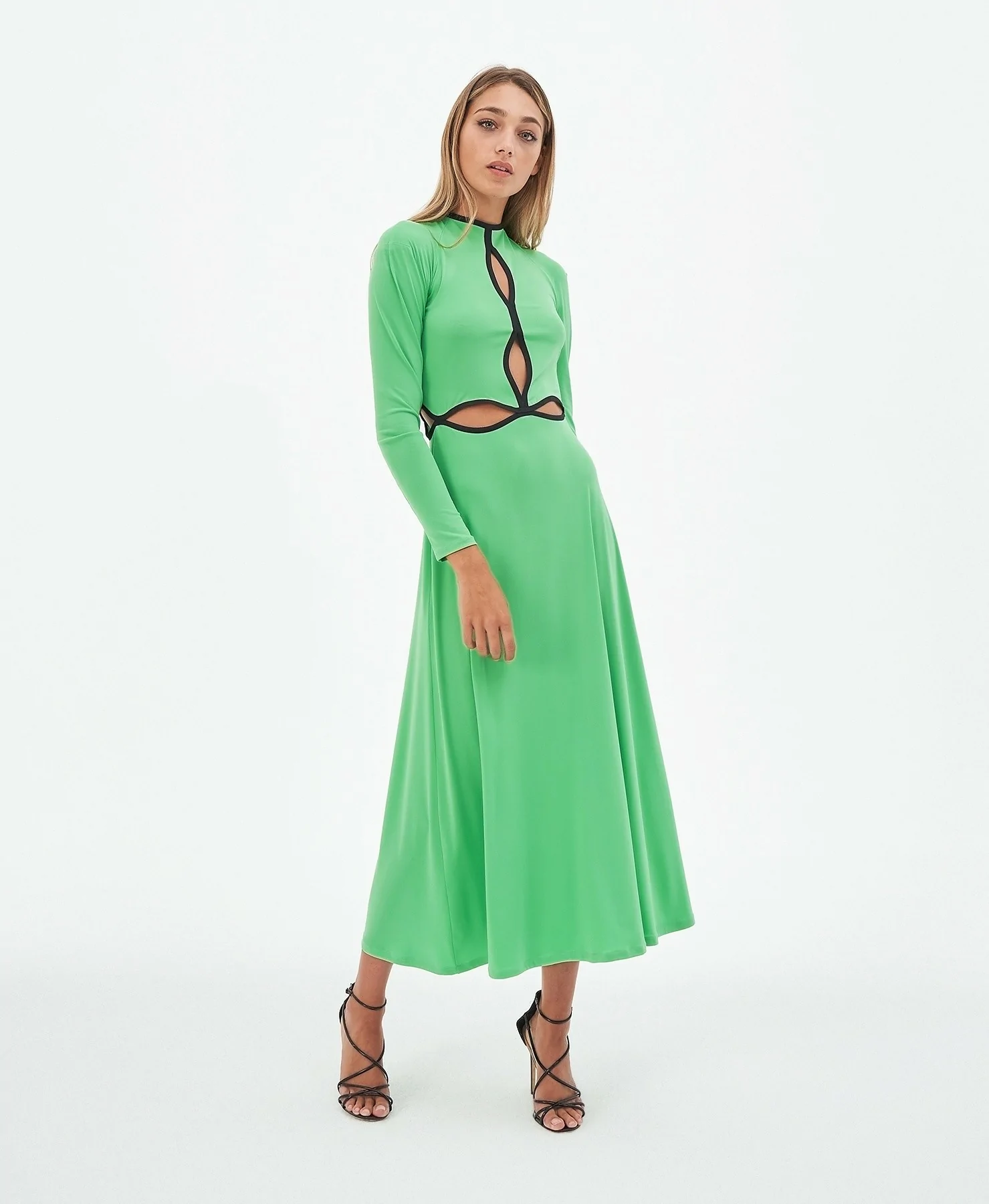VESTIDO MIDI CITRINA YES DE CLARO