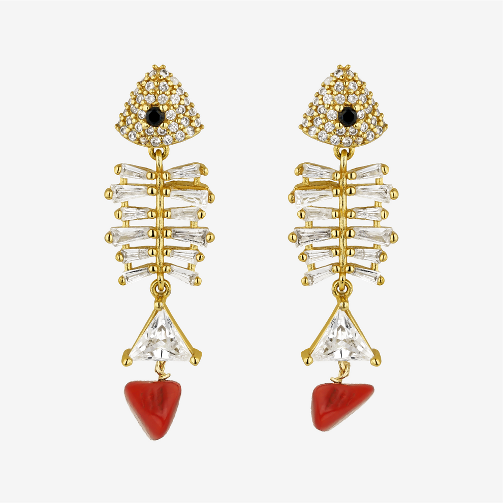 PENDIENTES PESCE & CORAL