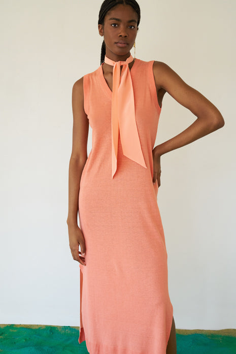 Vestido Punto Naranja Sita Murt