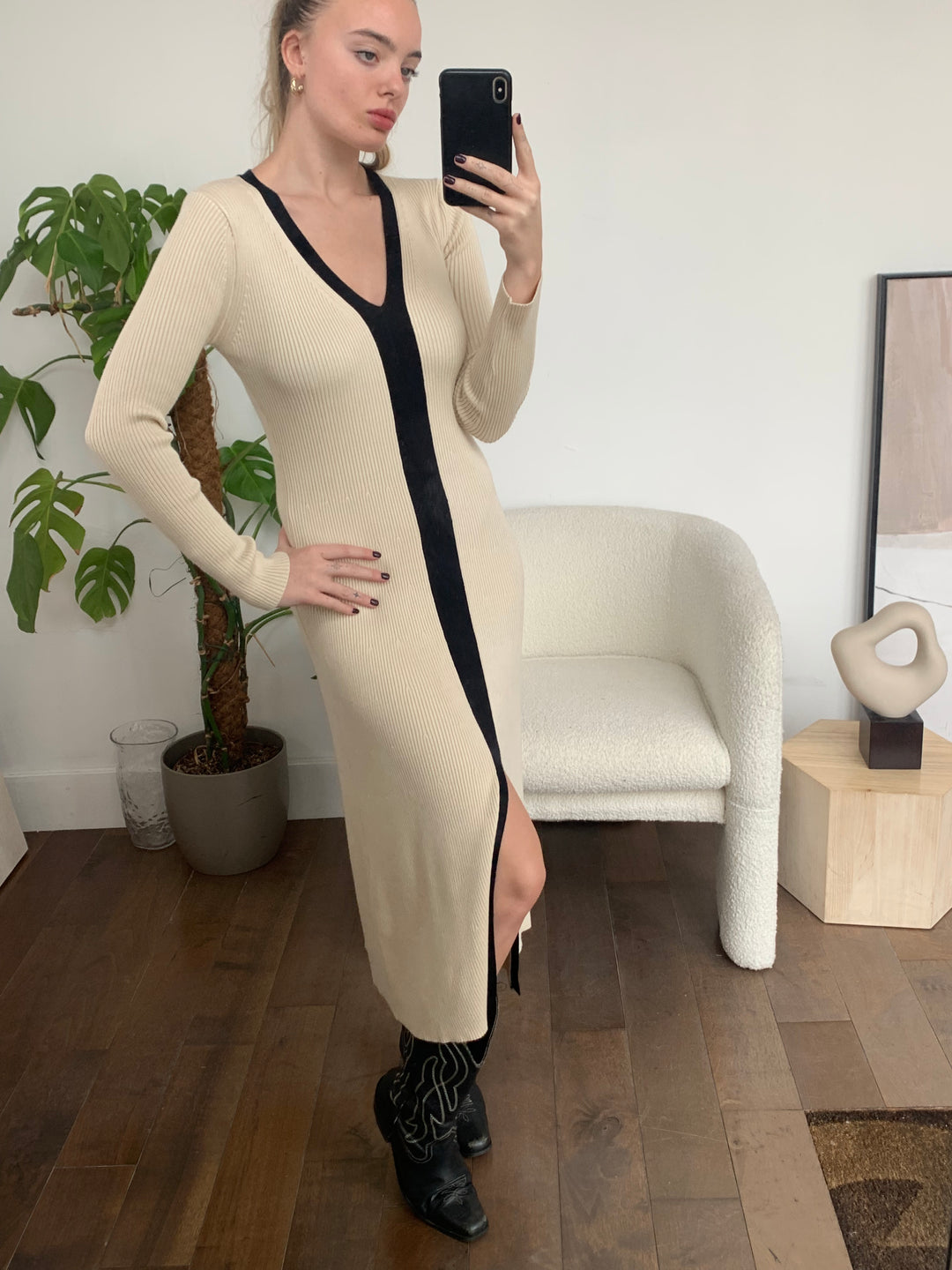 Vestido Tippe Off White