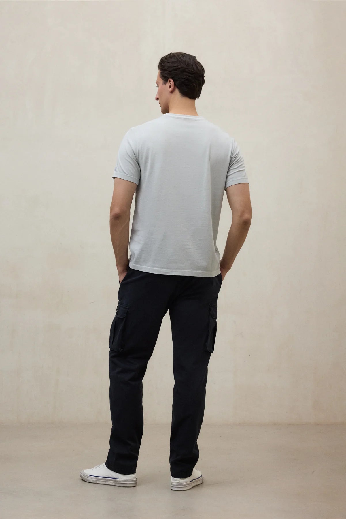 CAMISETA ALMER GRIS CLARO